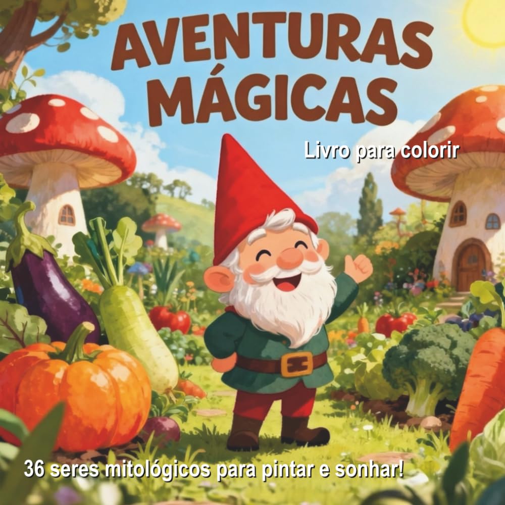 AVENTURAS MÁGICAS: Criaturas Místicas para Colorir (Livros para Colorir e Sonhar)