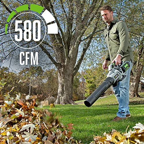 EGO Power+ LB5800 580CFM 56-Volt Variable-Speed Lithium-ion Cordless Blower, Tool Only, Black by EGO Power+ - Used condition - Image 3