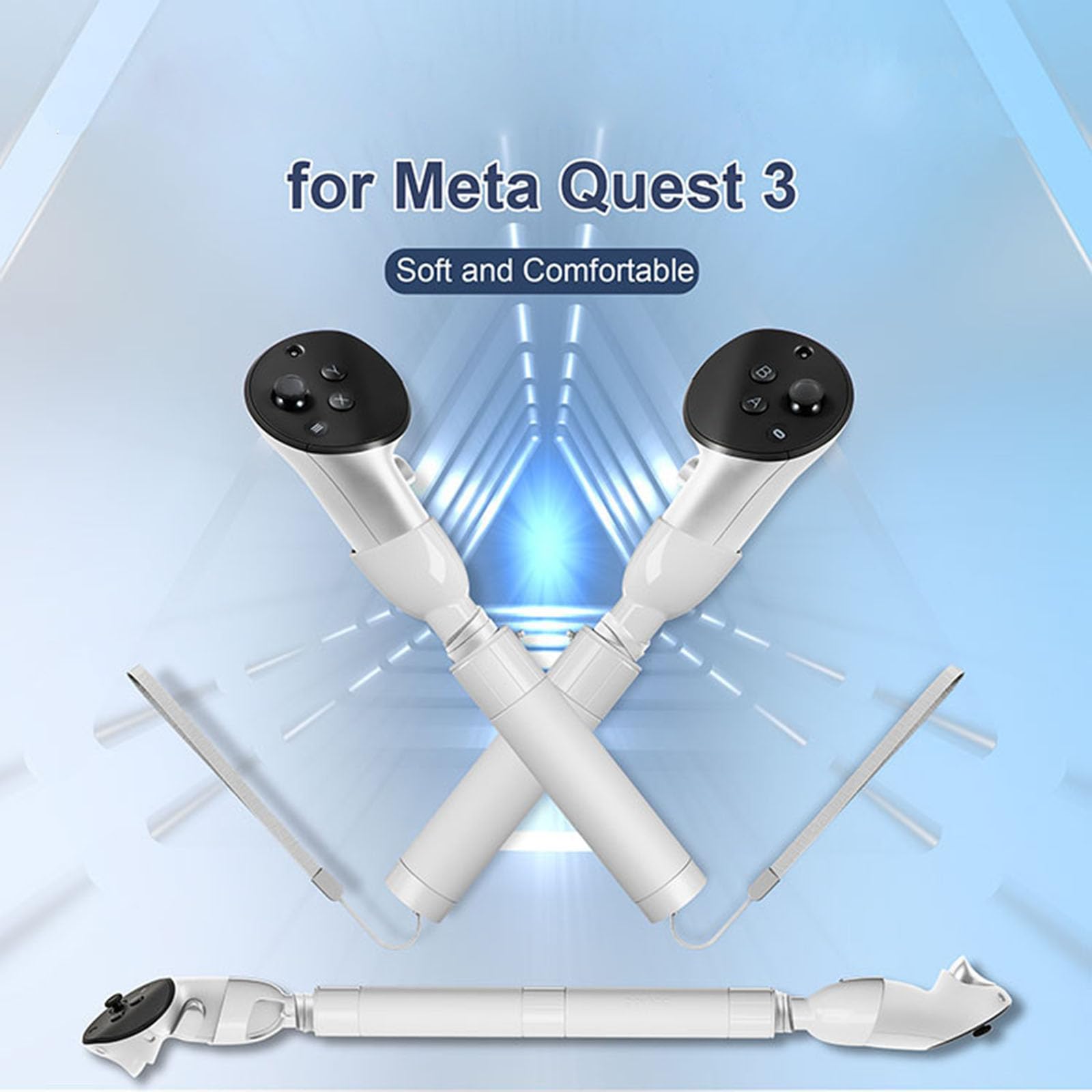 Amazon.com: LICHIFIT Handle Extension Grips for Meta Quest 3S