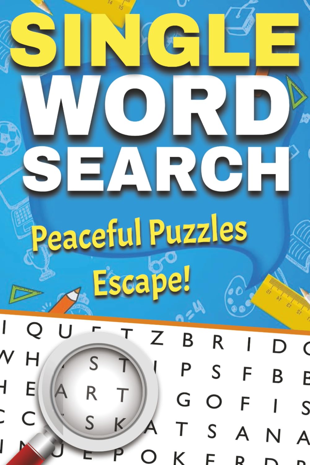 Peaceful Puzzle Escapes!: A Calming Word Search Journey for Relaxation, Focus & Stress Relief