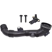 Silscvtt Air Intake Hose Intercooler Hose Throttle Housing Replacement for E82 E90 135i 135is 335i X1 2011 13717599294 13717615026
