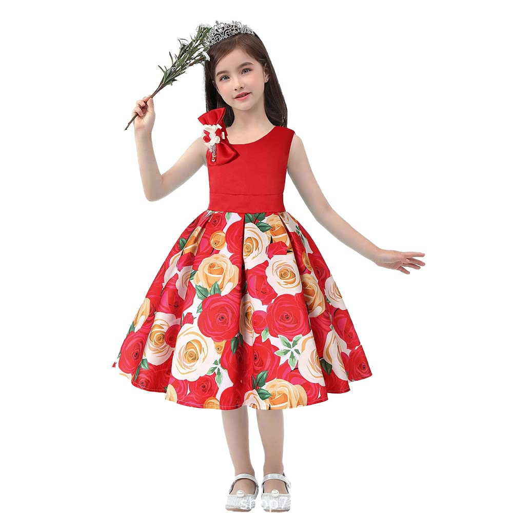 Cichic Girls' Party Flower Wedding Elegant Formal Dress 2-10 Years — view 29