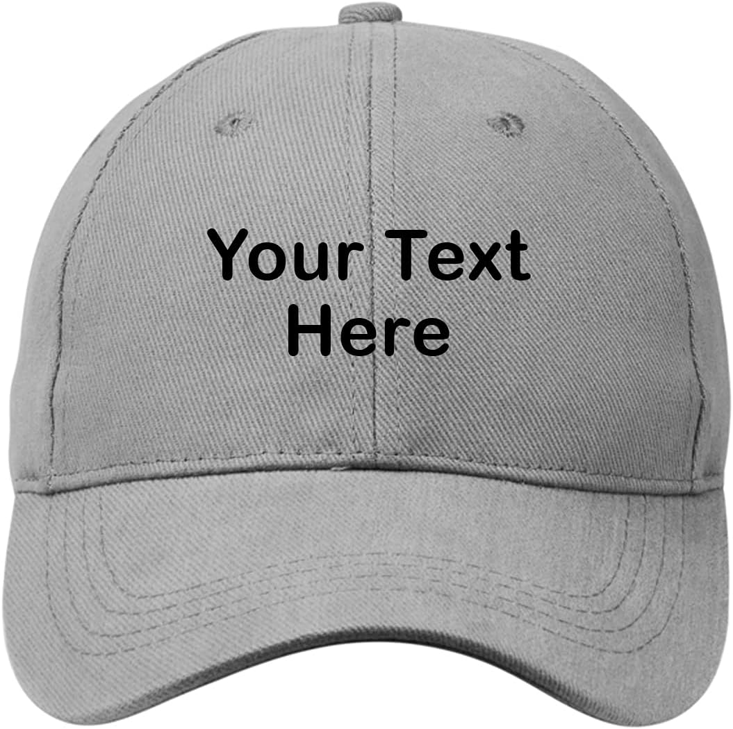 Custom Any Text Any Logo Custom dad Vintage Custom Made fit Unisex Baseball Cap Gift