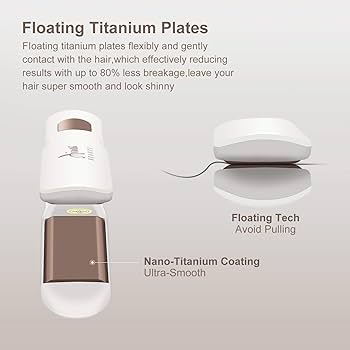 Aimi★ Amazon.com : 1¼ Inch Titanium Nano Flat Iron, Aima Beauty 2