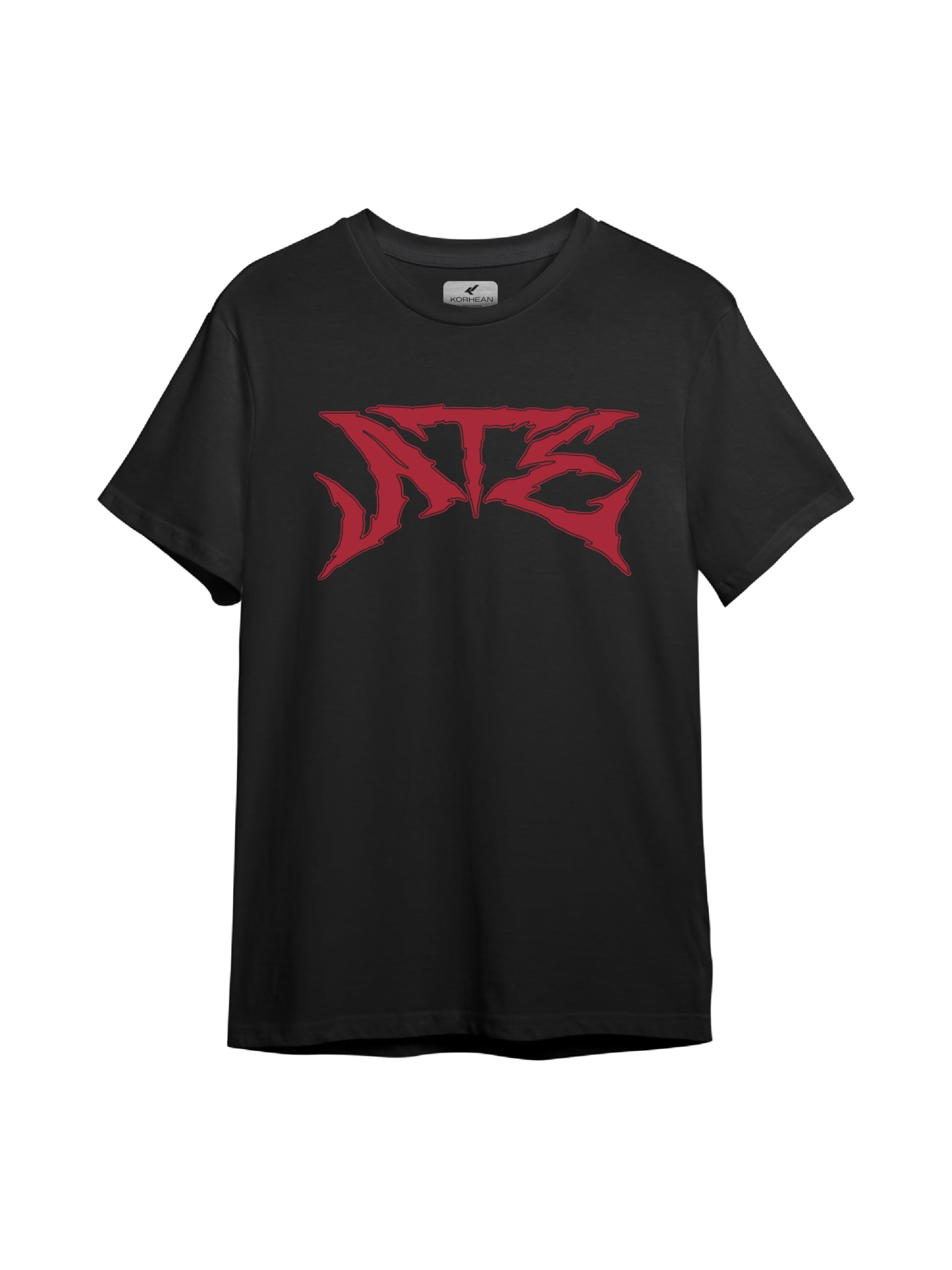 the korhean store StrayKid ATE Album Graphic T-Shirt for Men & Women, Regular Fit, Black-picture-13