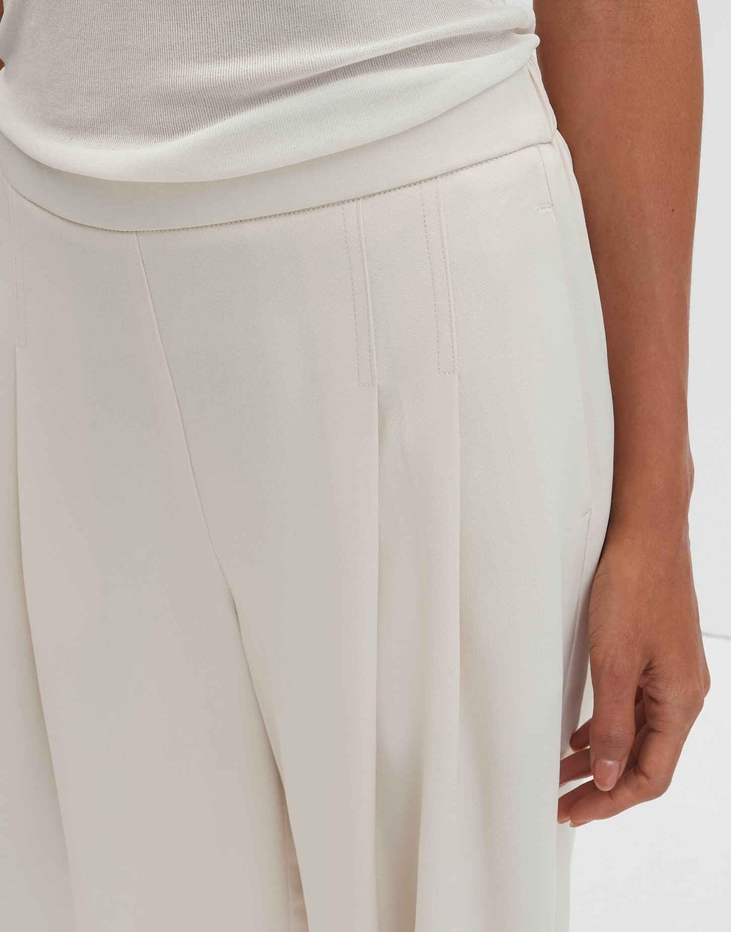 someday Damen Culotte | CULONA leichte Culotte aus fließendem Viskose Crepe