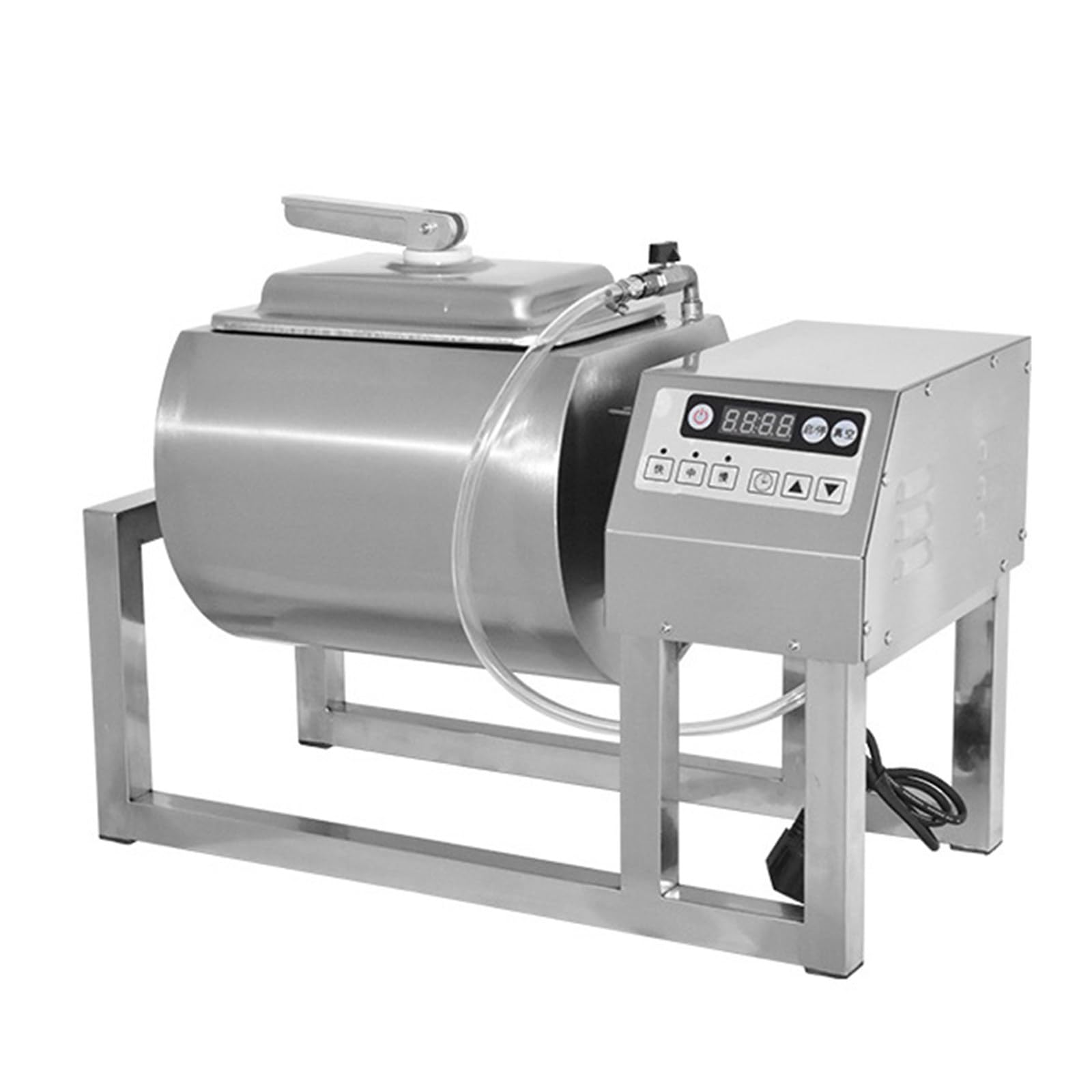 Bicchiere sottovuoto per salsiccia e pancetta, in acciaio inox, efficiente per infusione di sapori, facile da usare, ideale per barbecue e grigliate