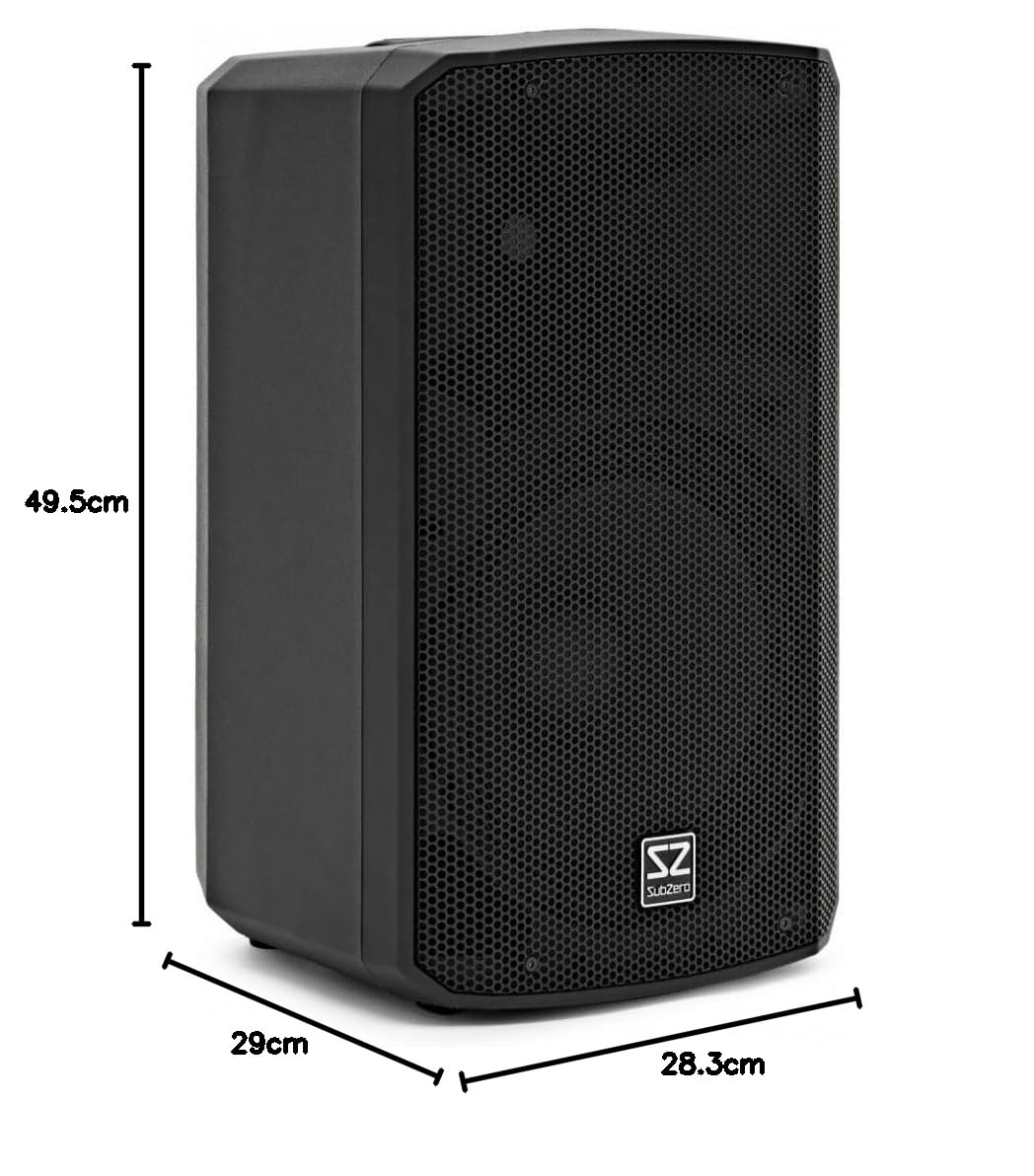 SUBZERO Altavoz Activo para megafonía DSP de 10" con Bluetooth