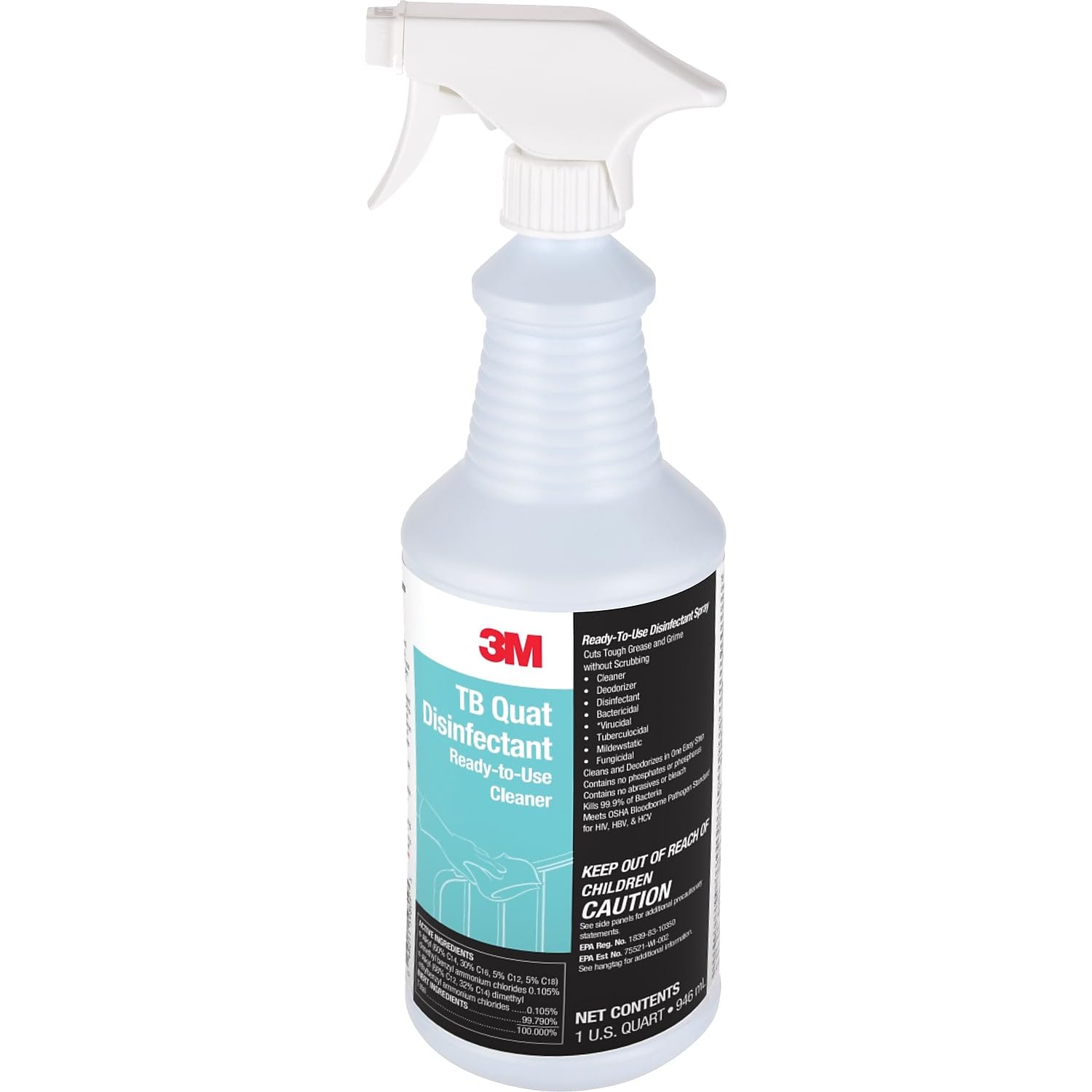 3M TB Quat Disinfectant, Case of 12