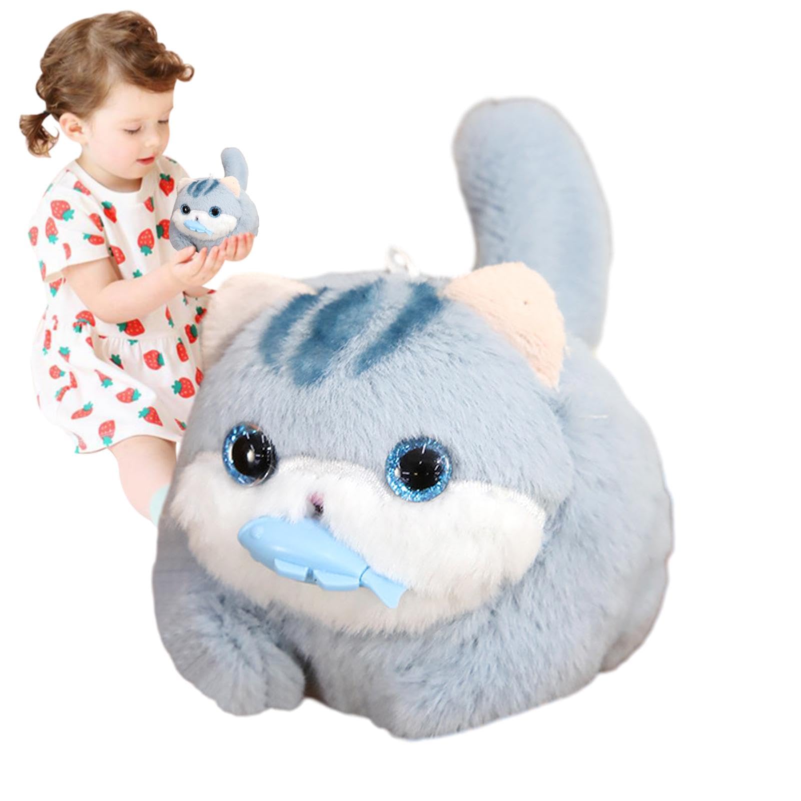 Amazon.co.jp: ワグテールぬいぐるみ - ひもで尻尾を振るぬいぐるみ