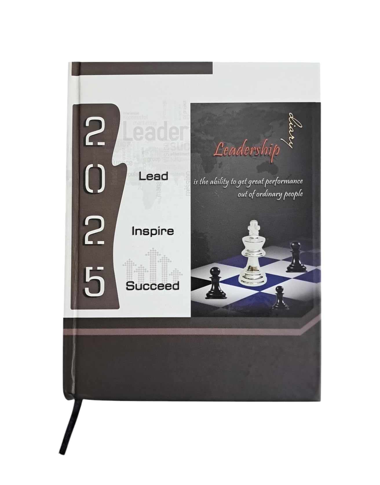 One Degree Attitude | 2025 premium Daily Planner/Diary | 12 Month (Jan-Dec) | 14.2cm x 22.5cm - A5 size | Has motivational quote & bookmark | Perfect Daily Organizer (Leadership_White)-image-27