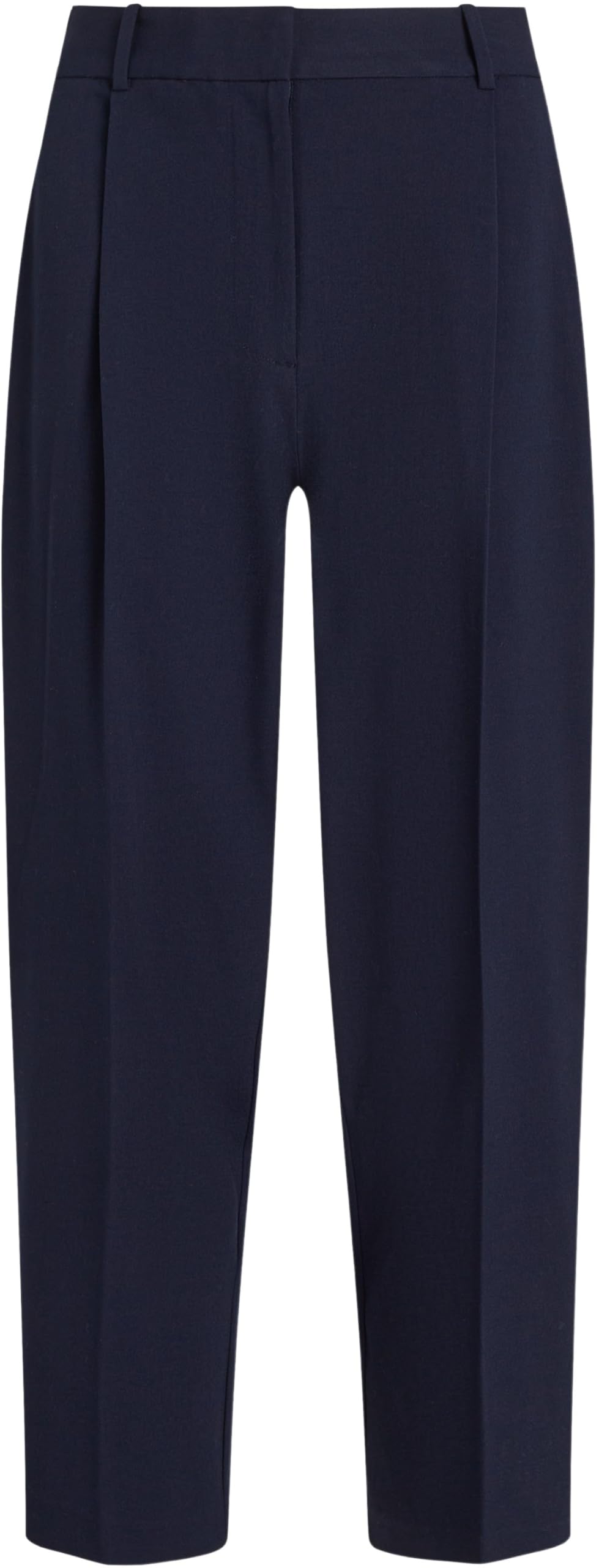 Tommy Hilfiger Pantalón de Tela Mujer Stretch Tapered tobillero