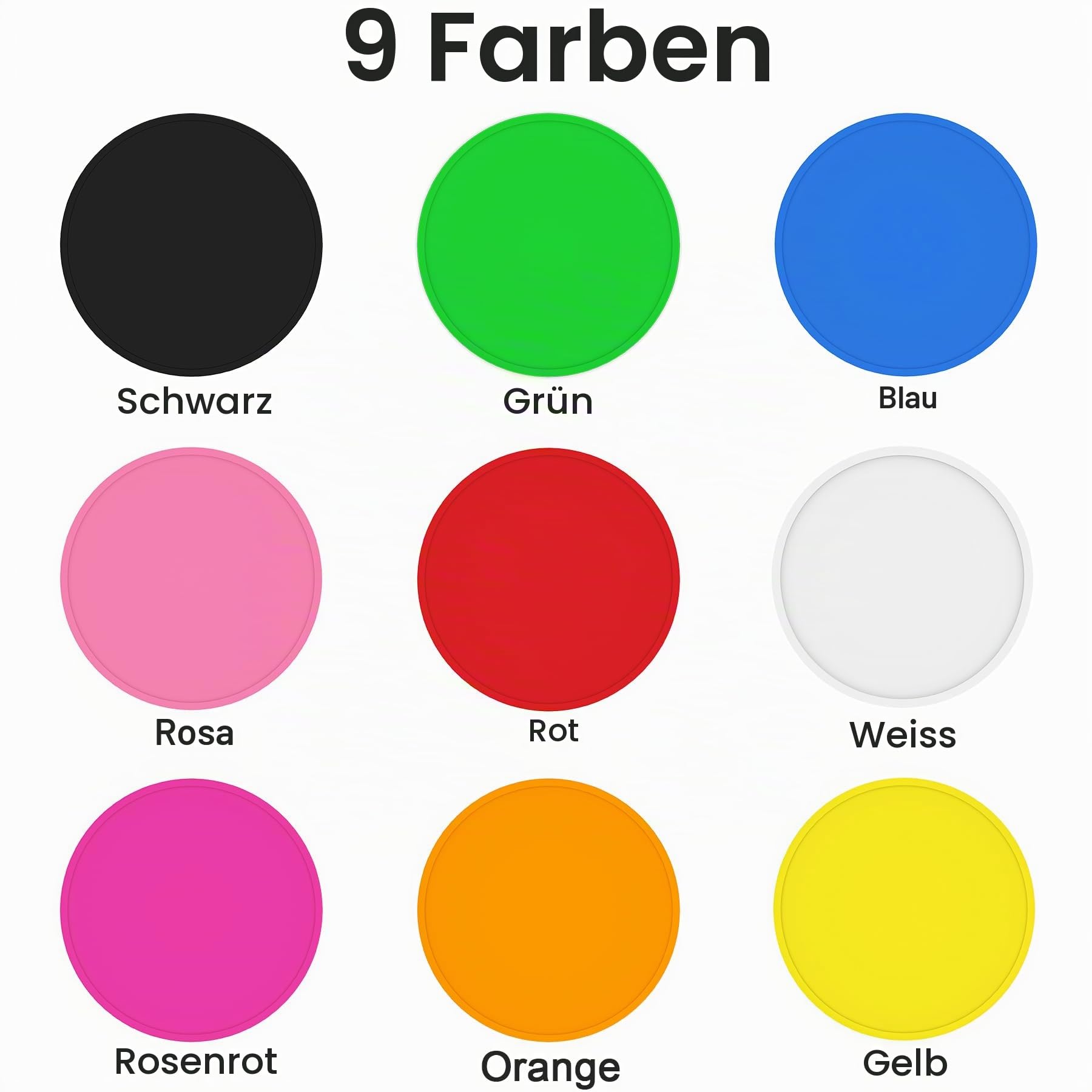 100–1000 individuelle Kunststoff-Chips, Getränke-Chips, bedruckt mit personalisiertem Logo, Bild oder Text, Expresslieferung erhältlich, 9 Farben, individuelle Spielsteine für Bars, Partys,