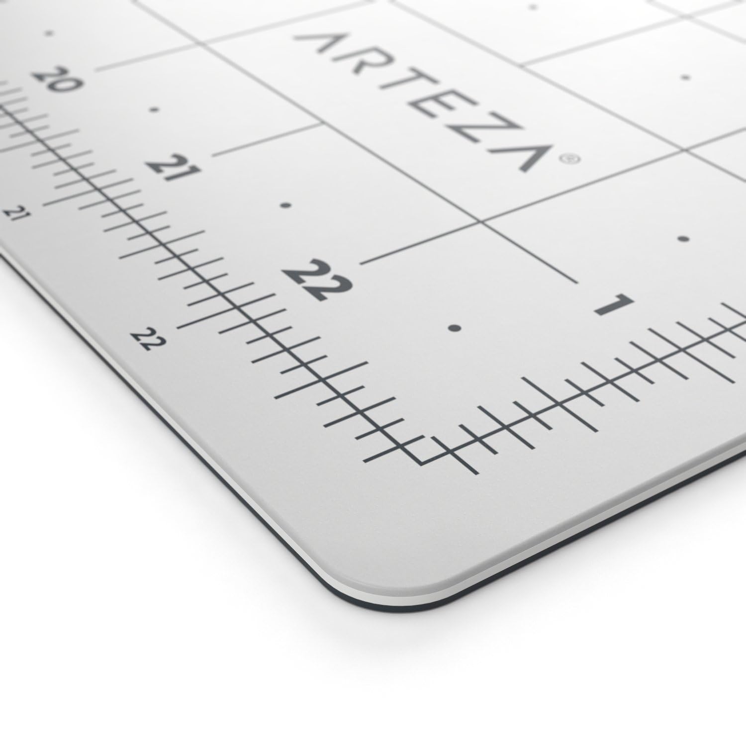 Arteza Schneidematte, A2 (18 x 24 Zoll), 3 mm dick, selbstheilende Schneideunterlage, doppelseitig für Rollschneider, zum Nähen, Quilten und Basteln