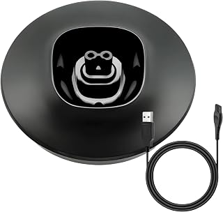 Reemplazo Estación de Carga 15V HQ8505 con Cable para Philips Norelco Serie 3000 5000 7000 | One Blade QP6650, QP6620, QP6550, QP6530, QP6520