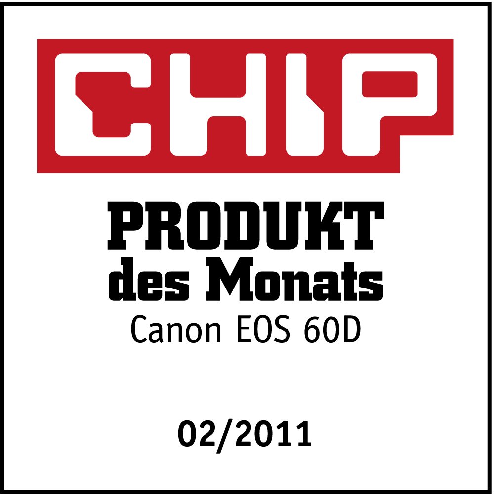 Canon EOS 60D SLR-Digitalkamera 18 MP 7,7cm 3 Zoll Live-View Full-HD Movie Gehäuse schwarz