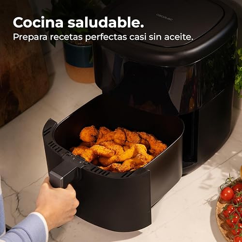 Cecotec Cecofry Bombastik 6000 Full Oil Free Hot Air Fryer with Accessories 1700 W, PerfectCook Technology, Temperature and Time Control, Touch Control, 12 Modes 6 Litres - 3