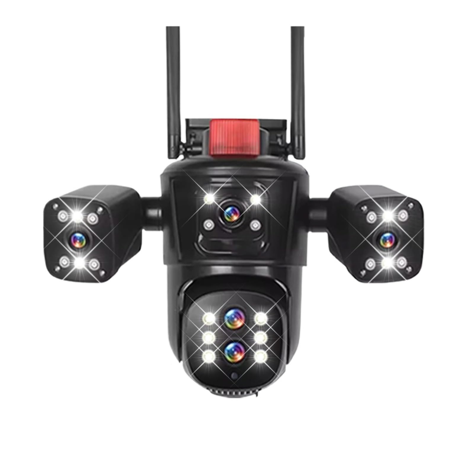 Caméra PTZ WiFi à Cinq objectifs 20MP 10K