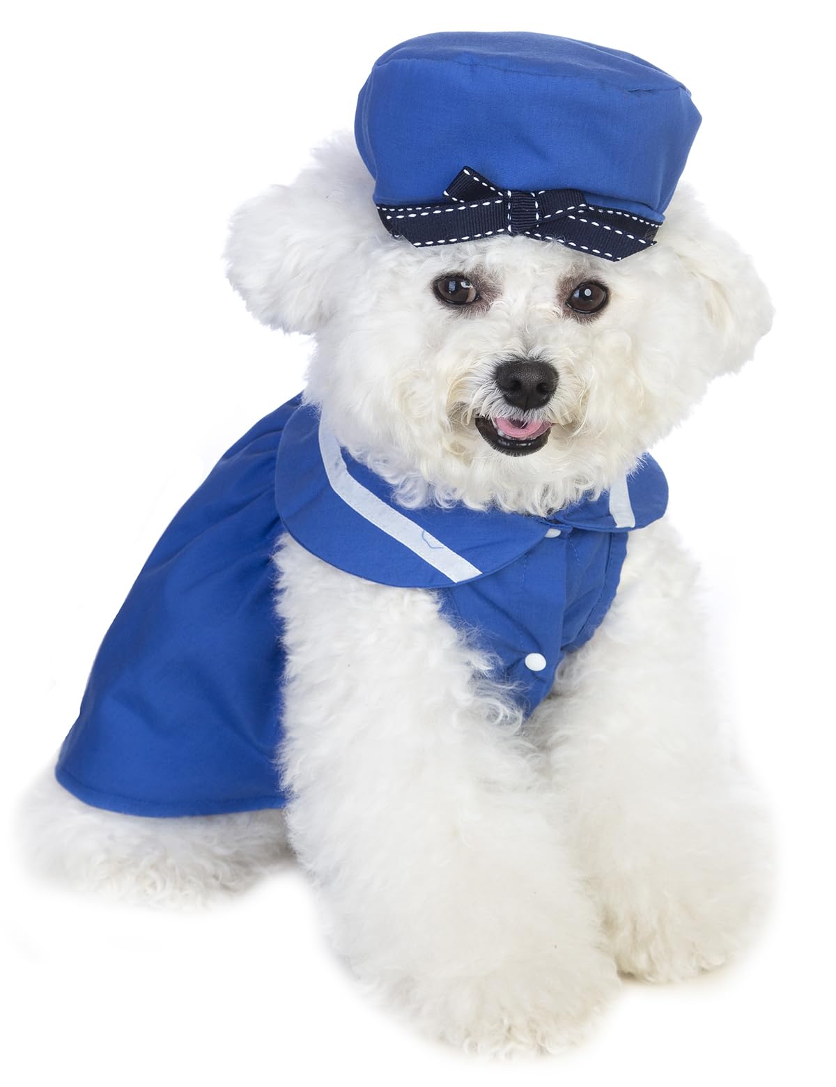 Vestido De Manga Larga Para Niña Con Estampado De Perros - Suave, Transpirable, Para Cole Y Diario