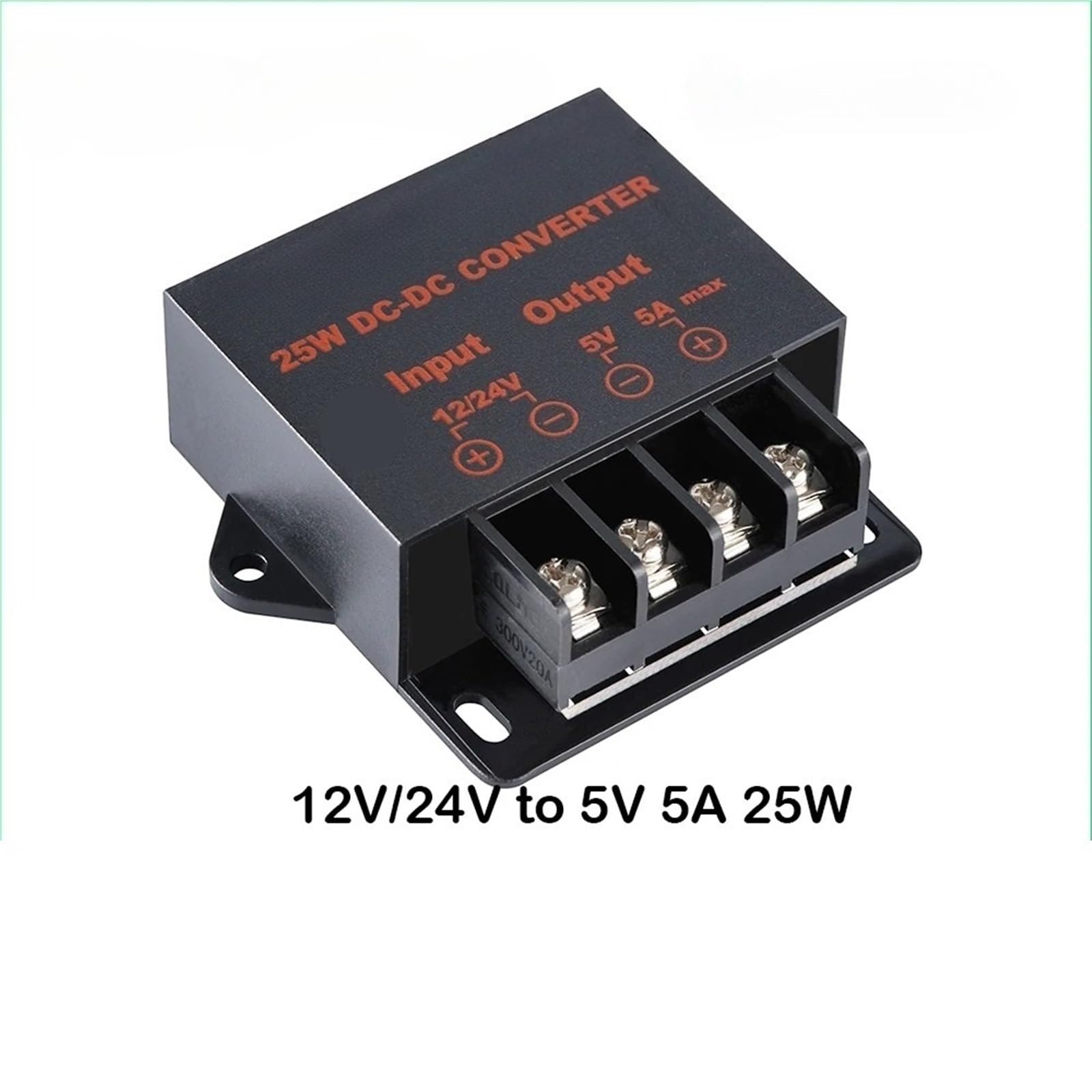12V 24V to 5V 3A 5A 10A 20A 30A 40A 50A 100A DC DC Step Down Converter Stabilizer Regulator Reducer Power Supply for Cars Solar(12V 24V to 5V 5A)