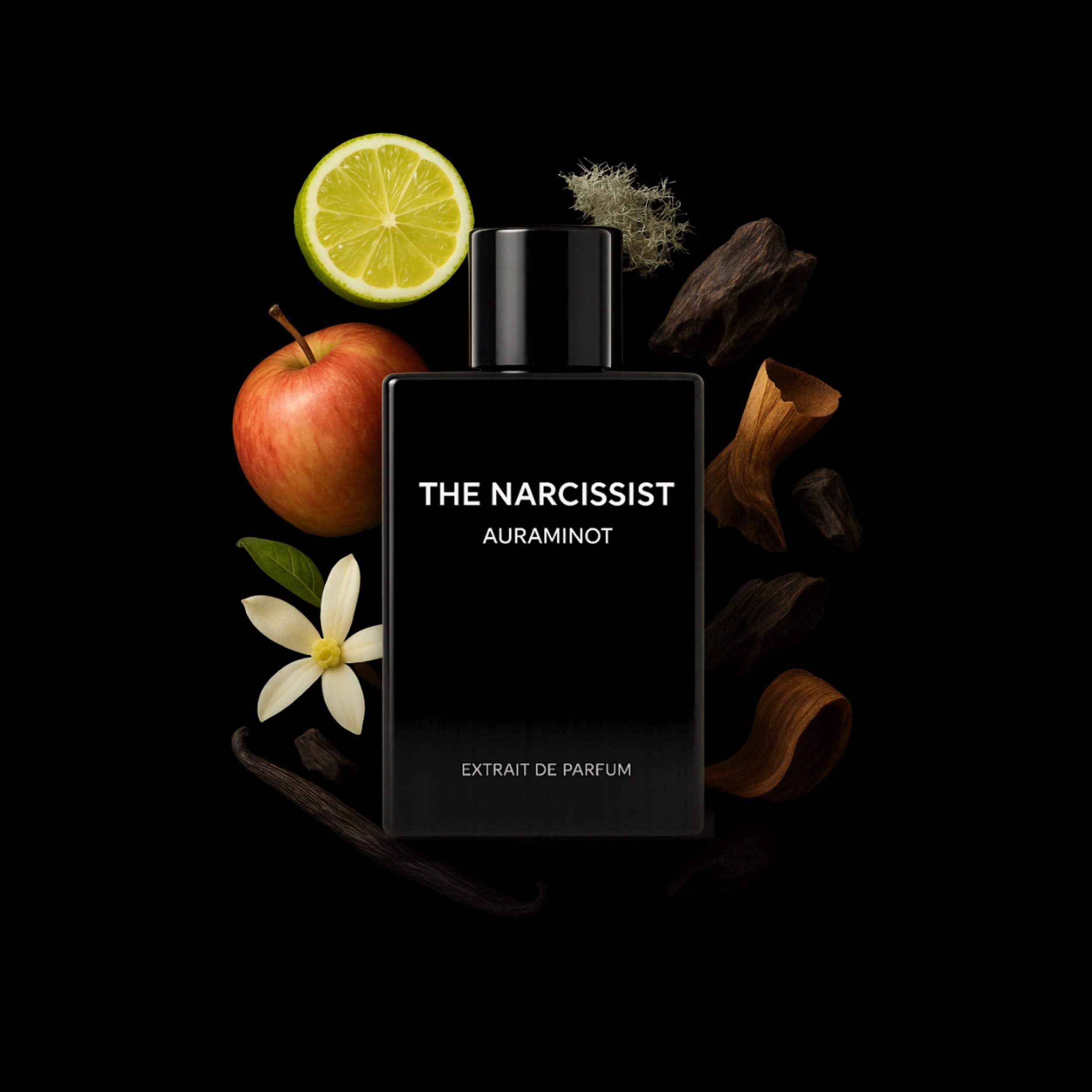 THE NARCISSIST | Extrait de Parfum 30% Duftöl | Intensiver Duft mit Pheromonen, Vanille, Moschus & Bergamotte | Der Narzisst unter den Düften | Herrenduft (100 ML)