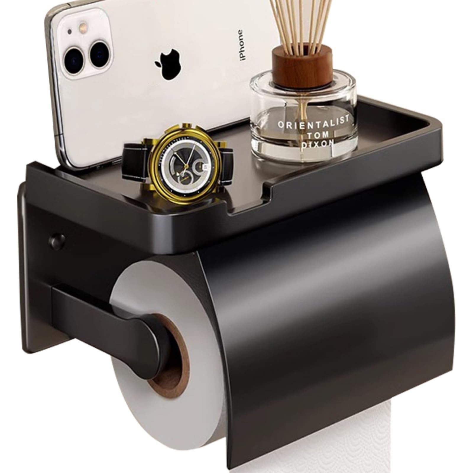 Amazon.co.jp: Muqing トイレットペーパーホルダー ペーパー