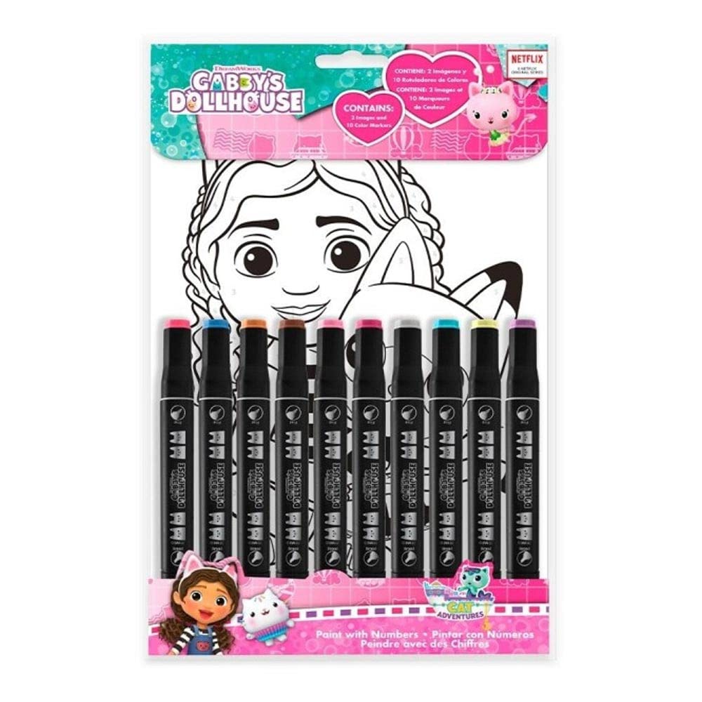 Gabbys Dollhouse KL87681 Painting Set, Multi-Colour