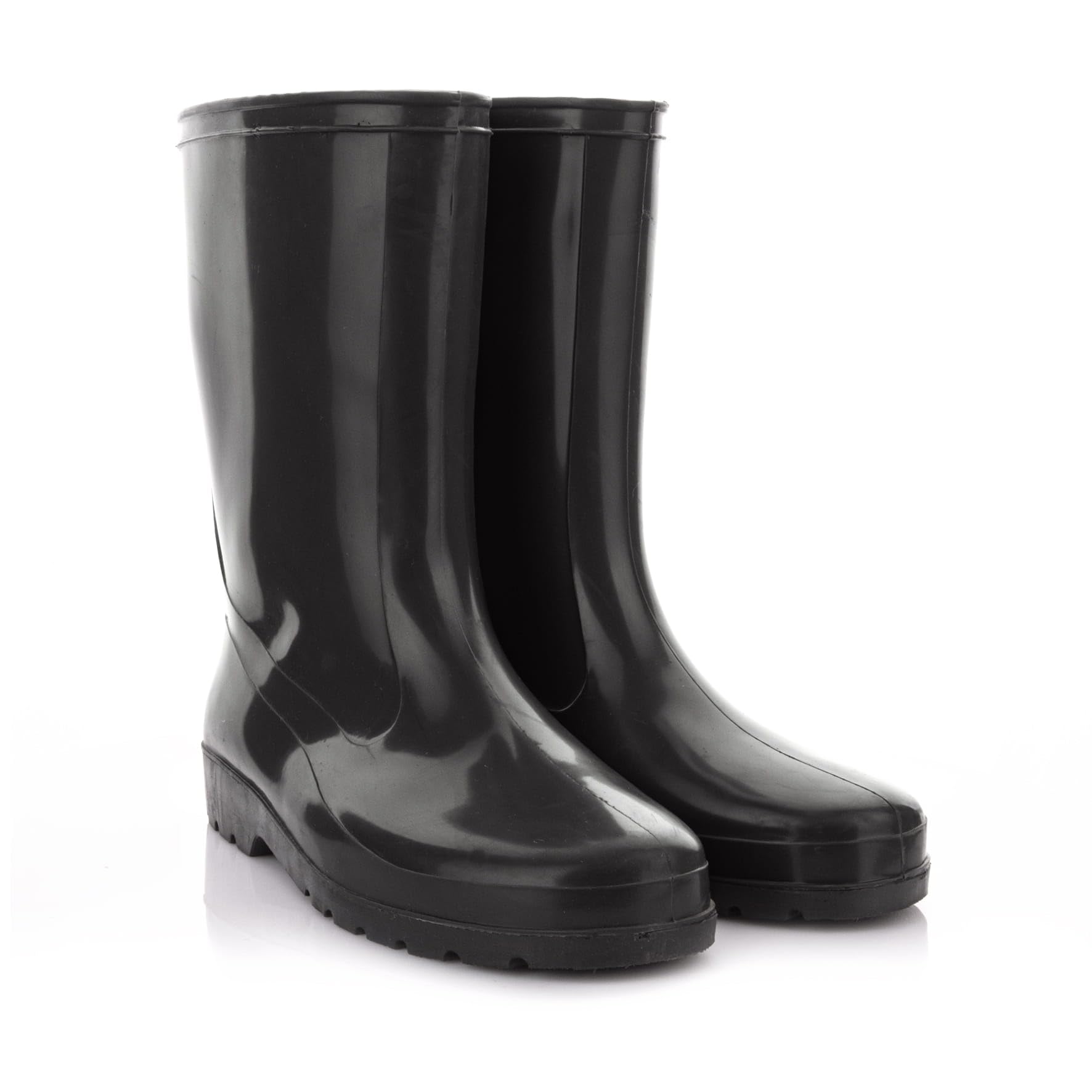 Lemigo Bottes de Pluie Imperméables Pour Femme Chaussures de Jardin Vert Noir IGA 36-42 EU