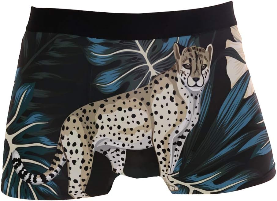 Tropical Print Men's Dream Catcher 2 Comfortable Underwear Boxer Briefs Breathable Bulge Pouch Underpants, S
