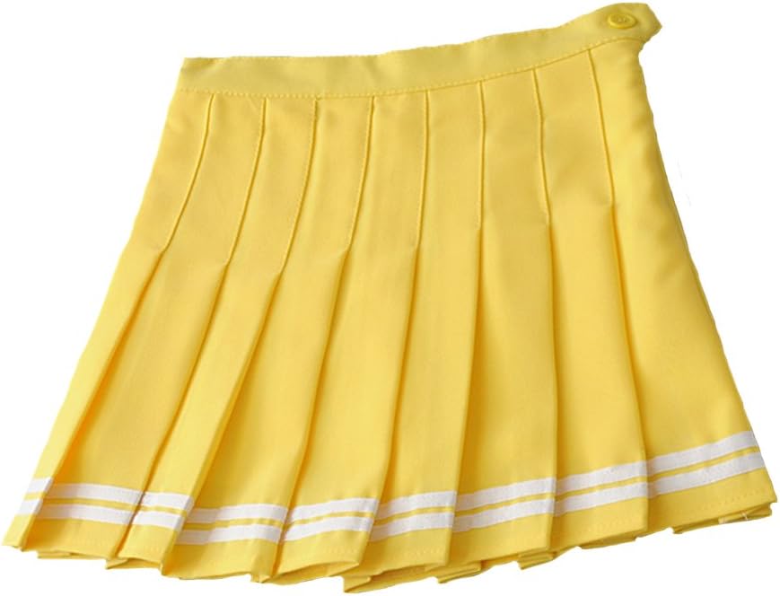 Sports High Waist with Underpants Tennis School Cheerleader Pleated Skirt