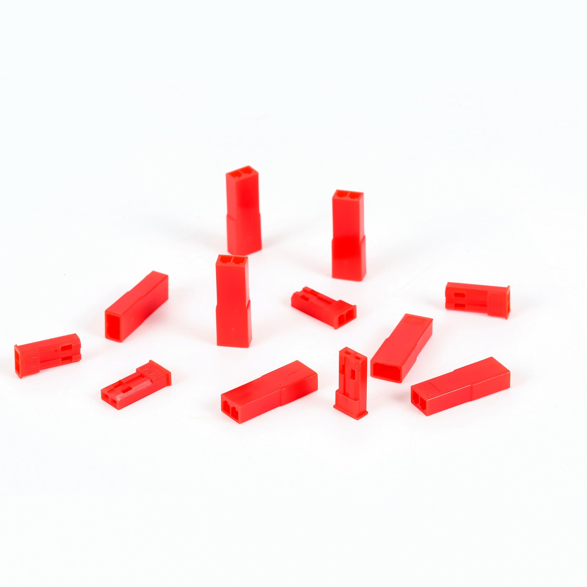 360pcs SYP 2.54mm 2Pin Red Male Female Plug Housing Crimp Terminal Connector Kit JST-SYP — Amazon image 6