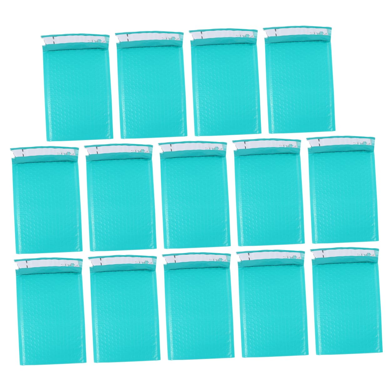 ARTIBETTER 25pcs Bubble Bag Storage Cushioned Poly Large Mailing Color Bag Wrap Waterproof for Travel Express Pouch Bag Packing Bag Shockproof Bag Green Plastic