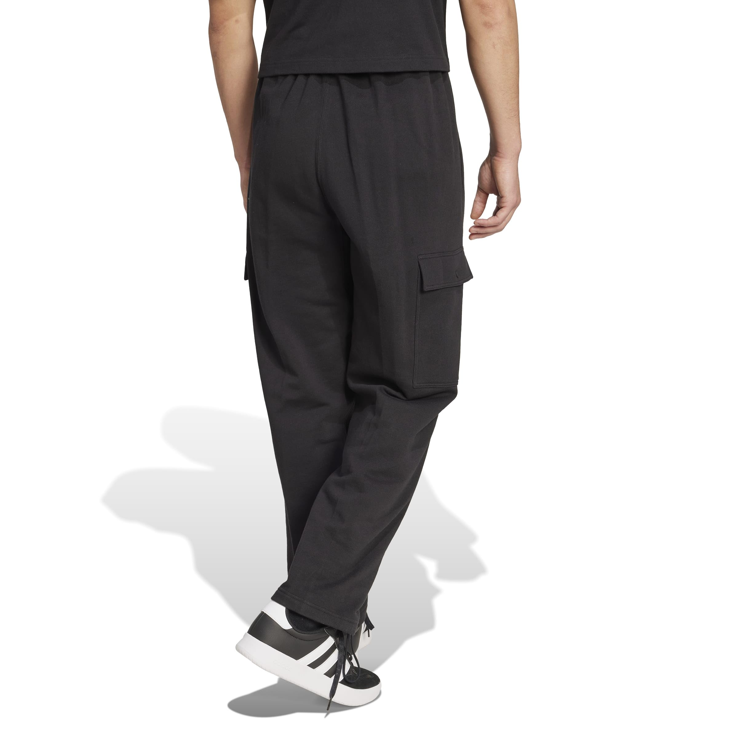 adidas Herren Golfhose All Szn French Terry Loose Cargo Open Hem Pants