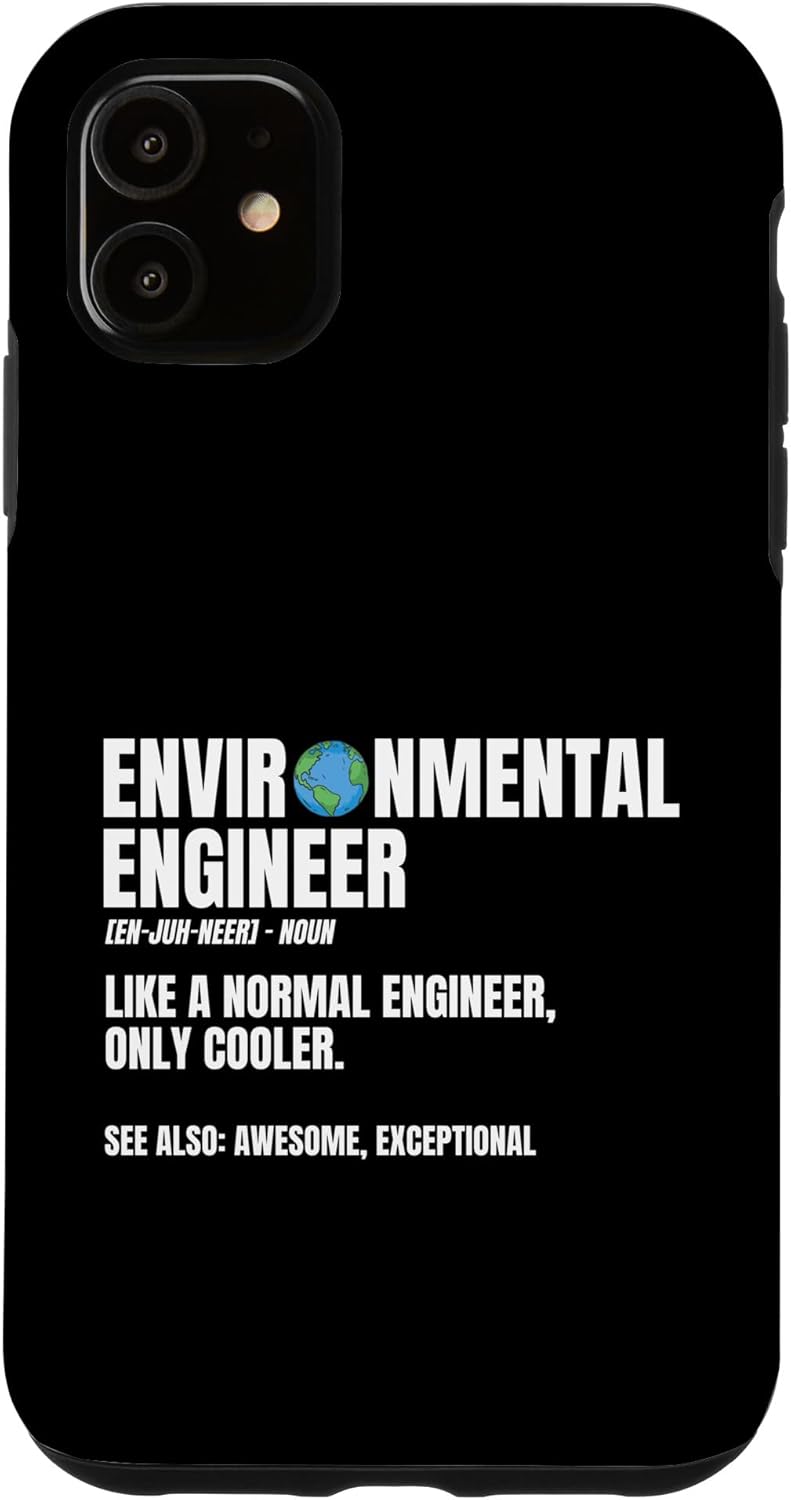 iPhone 11 Environmental Engineer Noun Sustainable Planner Engineering Case