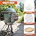 onlyfire Grill Grate Rack Fits for Large & Medium Big Green Egg Ceramic Grills, Perfect Accessory to Store Grill Grate, Grid Grate, Ceramic Heat Deflector Plates