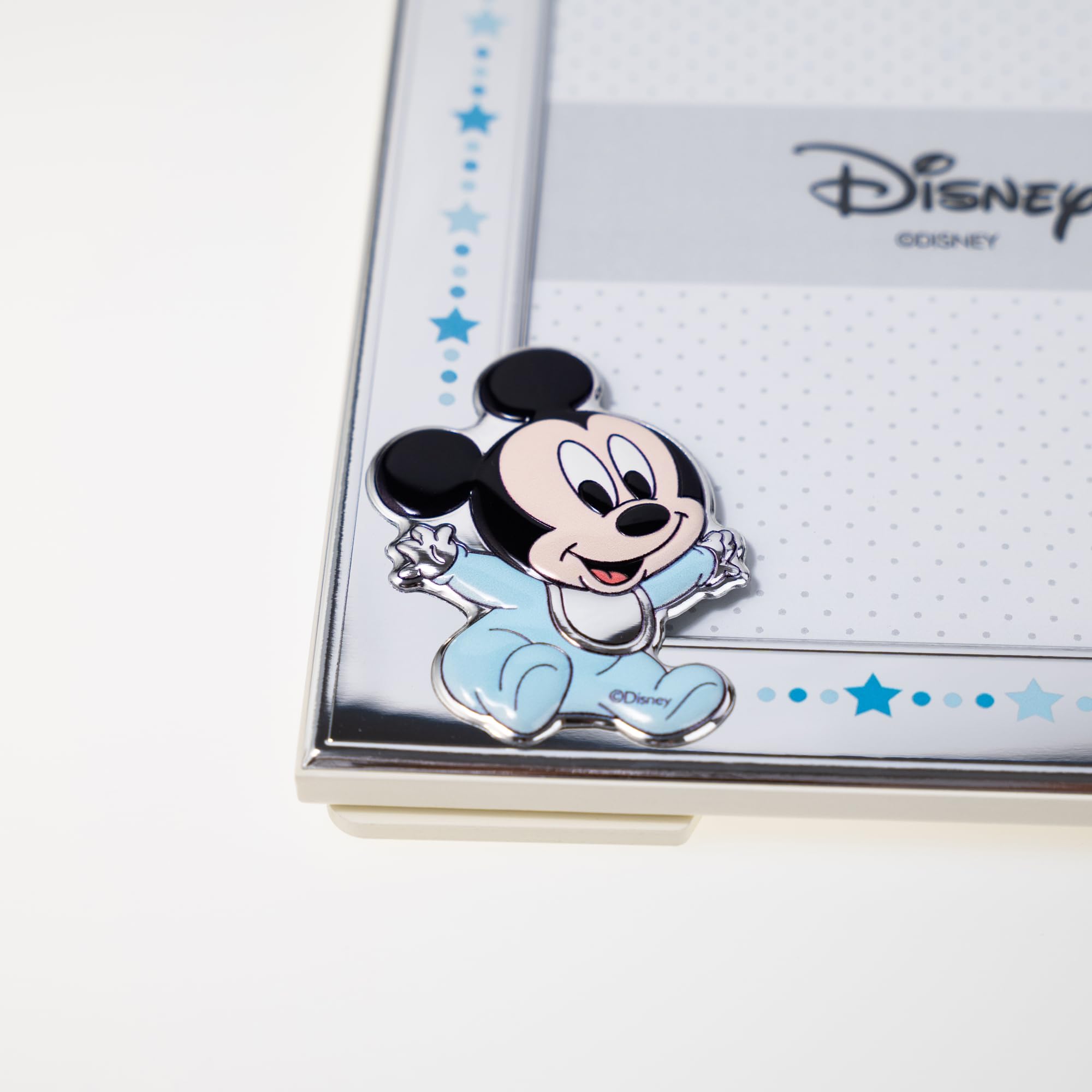 VALENTI & CO. Disney Baby Topolino Cornice Portafoto Argento 9x13 cm