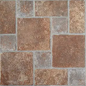 Achim Home Furnishings FTVGM33220 Nexus 12-inch Vinyl Tile, Geo Brick Pavers, 20-Pack