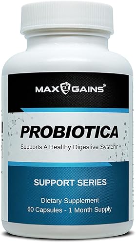 Probiotica 40 mil millones de UFC de bacterias probióticas con tecnología MAKTREK Bi-Pass, que proporciona apoyo para la función digestiva, la salud