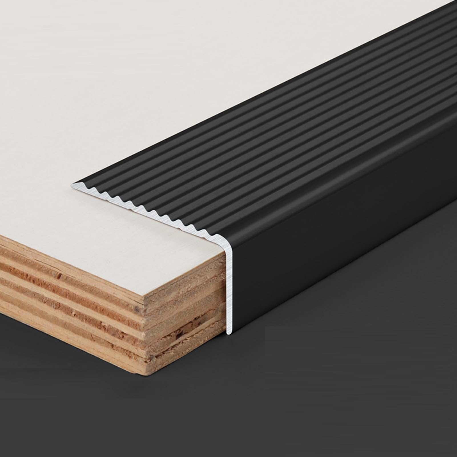 Stair Edge Nosing Trim,900x45x23mm Anti Non Slip Step Tread Strip