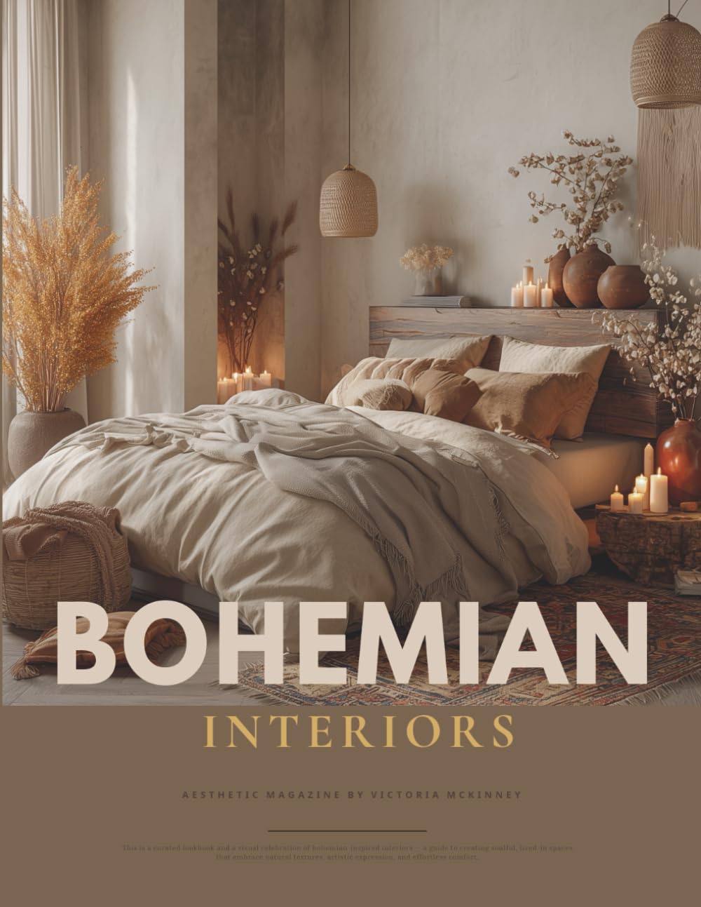 Bohemian Interior Design Aesthetic Magazine: A Practical Modern Boho Style Guide for Every Home — With Inspiration and Ideas for Every Room, From ... Earthy, Southwestern & Artful Home Decor