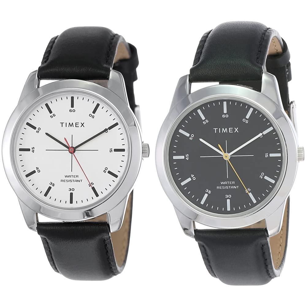 Timex Analog Men White Dial & Black Dial (TW00ZR260E + TW00ZR263E) (B07N33QHTR) Amazon Price History, Amazon Price Tracker