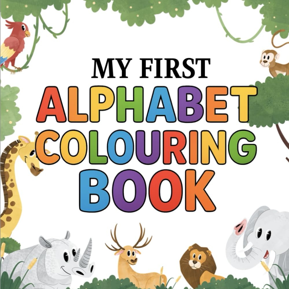 My First Alphabet Colouring Book