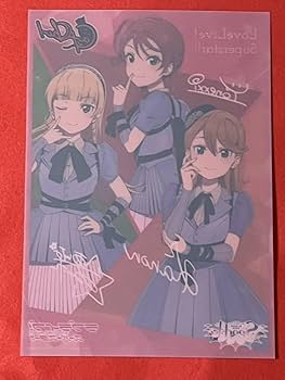 ラブライブ！　A3クリアポスター ラブライブ！蓮ノ空女学院スクールアイドルクラブ A3スチル