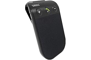 Suniec Handsfree Car Bluetooth Speakerphone with Siri Voice Assistant - BC936SA