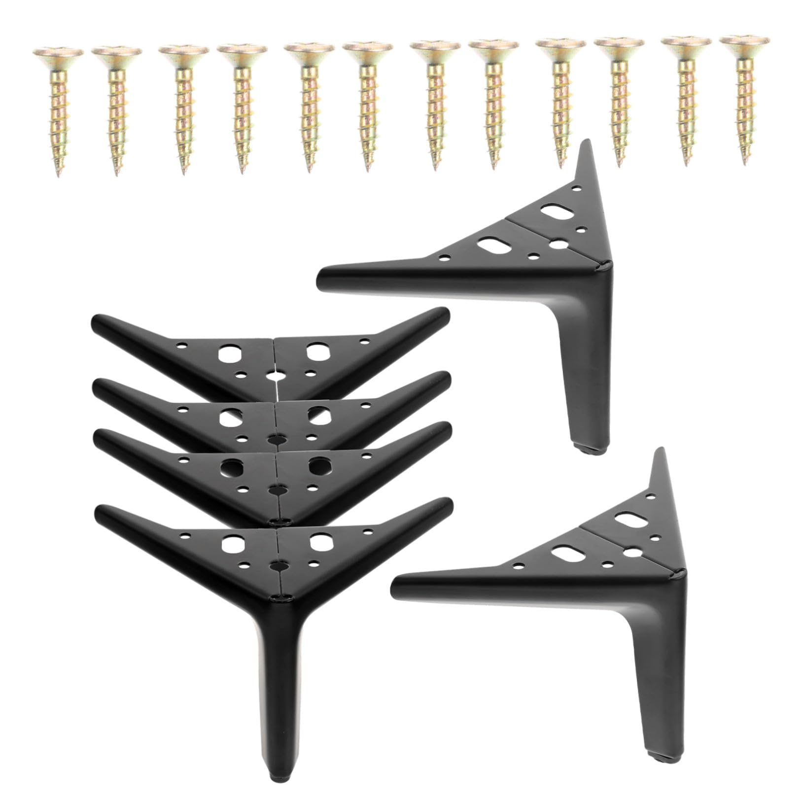 Meubles métal robustes pieds de table et armoire jojofuny de rechange