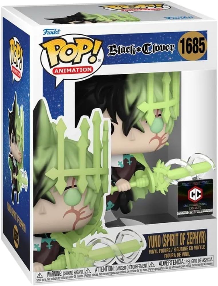 Funko! POP Vinyl Excl Black Clover Yuno