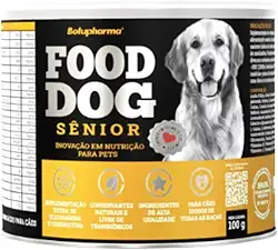 Food Dog Sênior 100g – Suplemento Nutricional para Cães Idosos de Todas as Raças