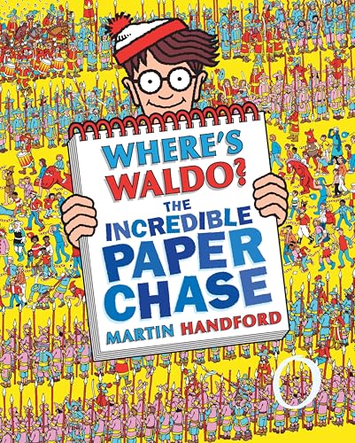 Image of Where's Waldo? The Incredible Paper Chase: (A Hidden Object Activity Book Including a Maze, Spot-the-Difference Challenge, and Search & Find Puzzles - a Perfect Gift & Travel Companion for All Ages)
