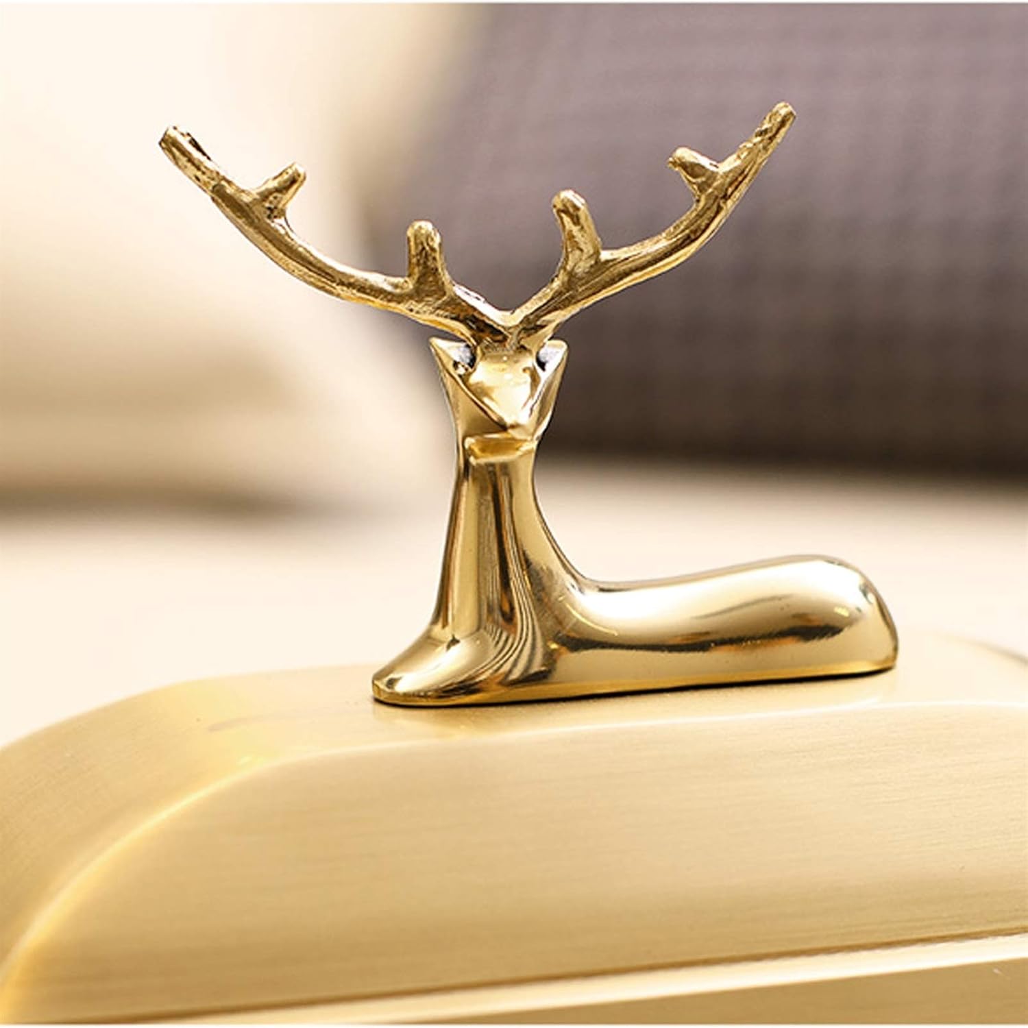 Desk Clock Light Luxury Metal Table Clock, Exquisite Desk Clock/Hearth Clock Suitable for Office, Bedroom and Living Room, Exquisite Craftsmanship, High-end Atmosphere Seat Clock