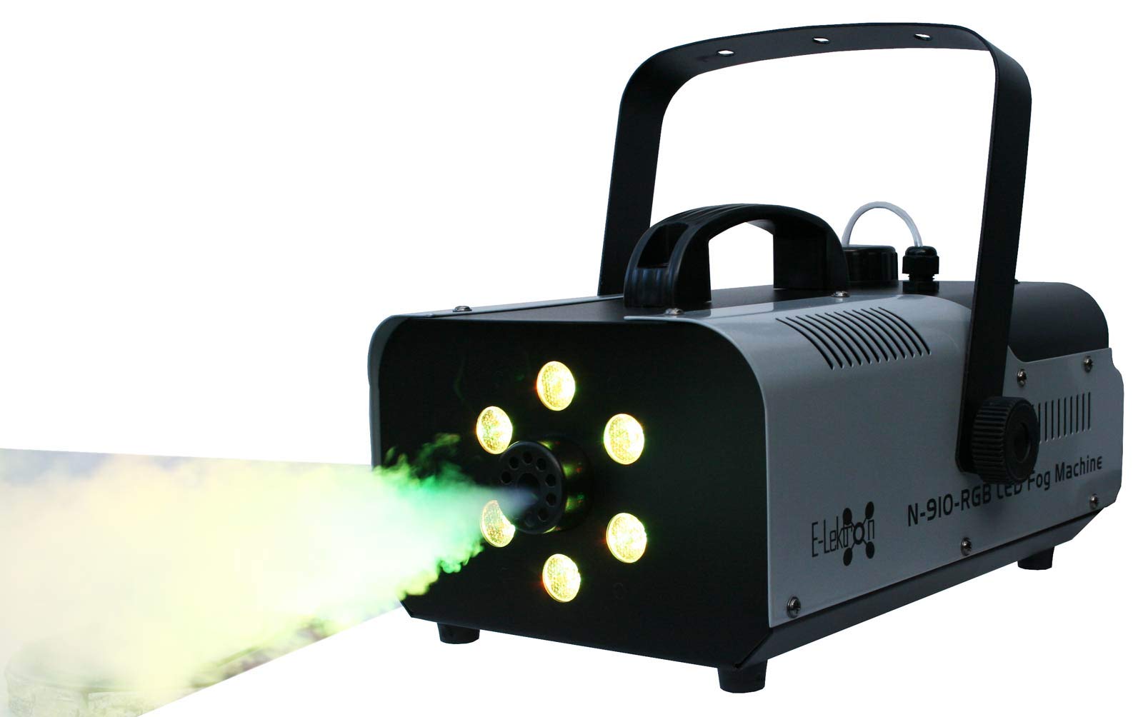 E-Lektron N-910-RGB Nebelmaschine 900W mit LED-Beleuchtung und Funk-Fernbedienung (N-910-RGB)